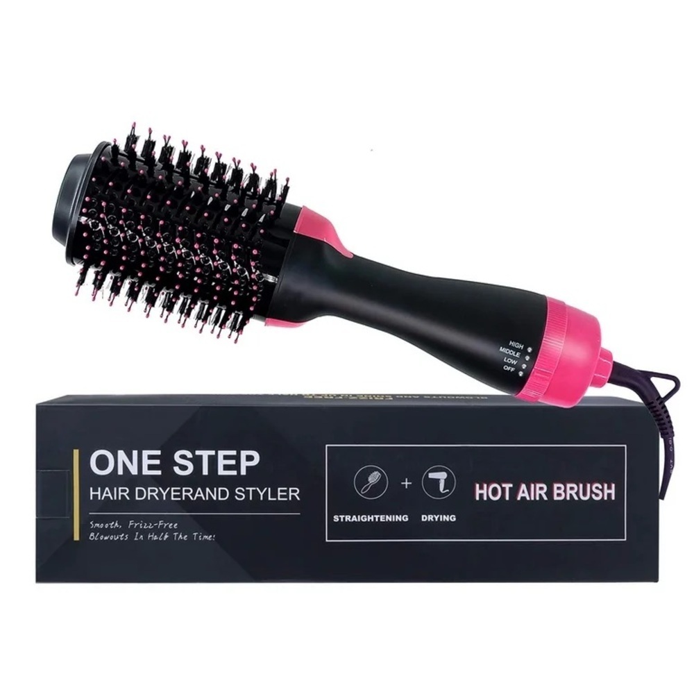 🆕 One Step Hair Dryer and Styler Hot Air Brush Straighten and Dry